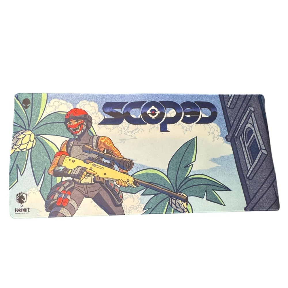 Team Liquid Fortnite Scoped XL Gaming Mouse Pad Multicolor Non-Slip Desk Mat